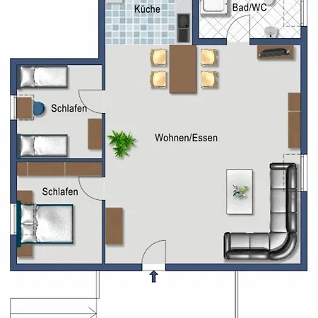 Hof Reckermann I 公寓